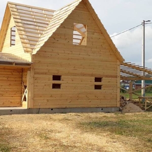 Строим недорогие Дома из бруса от 11 000 руб по всей Гомельской обл