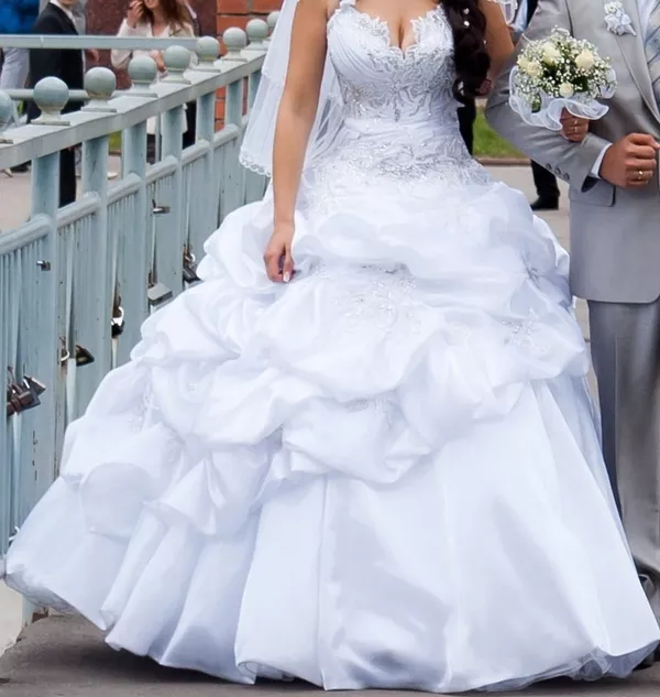 Свадебное платье ручной работы 4
