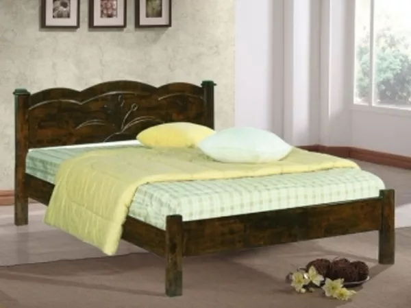 Кровать SN 205 cappucino 160Х200