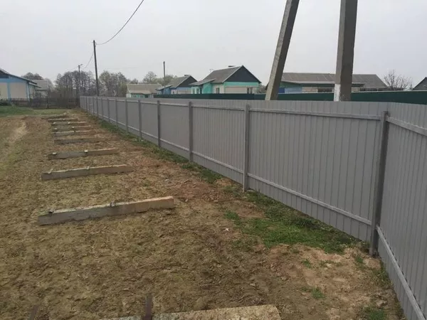 Забор из металлопрофиля 1, 5 метра 3