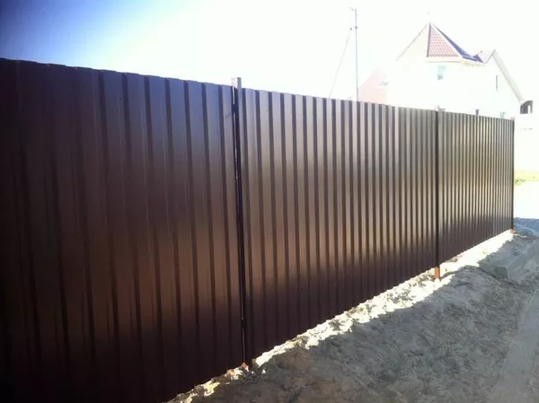 Забор из металлопрофиля 2, 0 метра 2