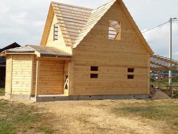 Строим недорогие Дома из бруса от 11 000 руб по всей Гомельской обл