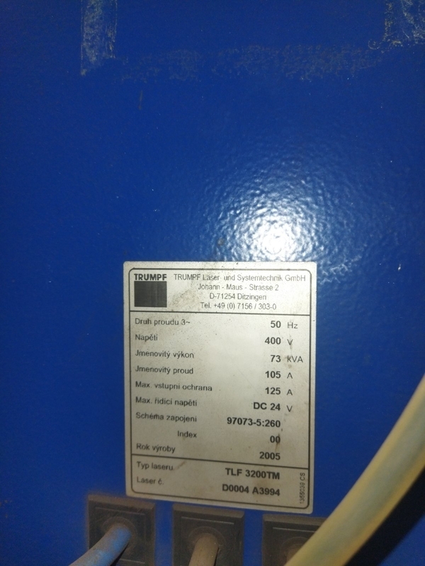 Лазерный станок TRUMPF Trumatic L4030 3