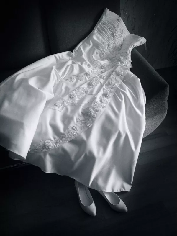 Изящное свадебное платье 2
